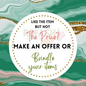 🏷 Reasonable offers are always welcome🎊